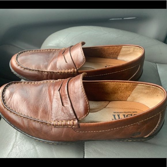 born mens leather loafers
